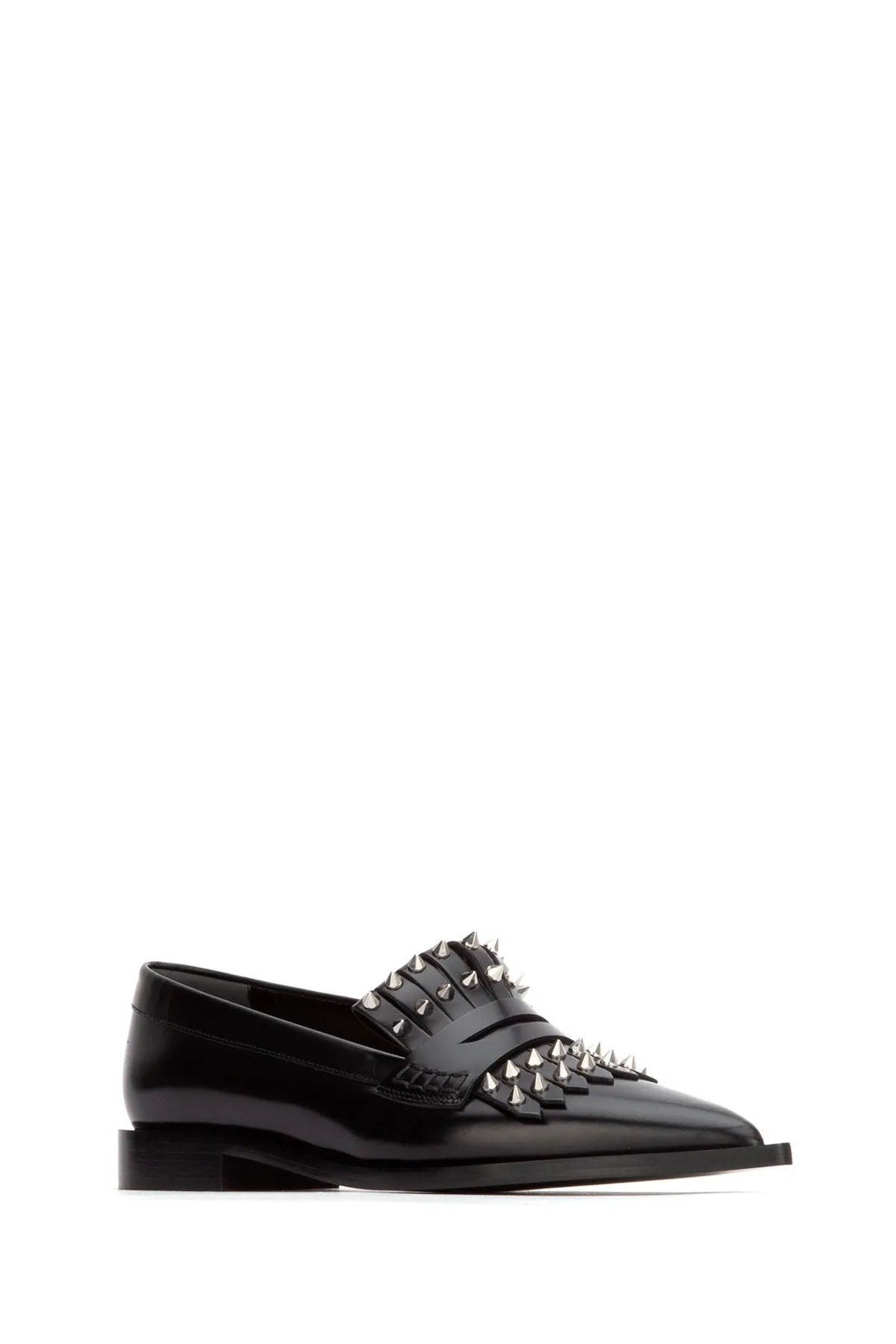 Alexander McQueen Kiltie Studded Loafers