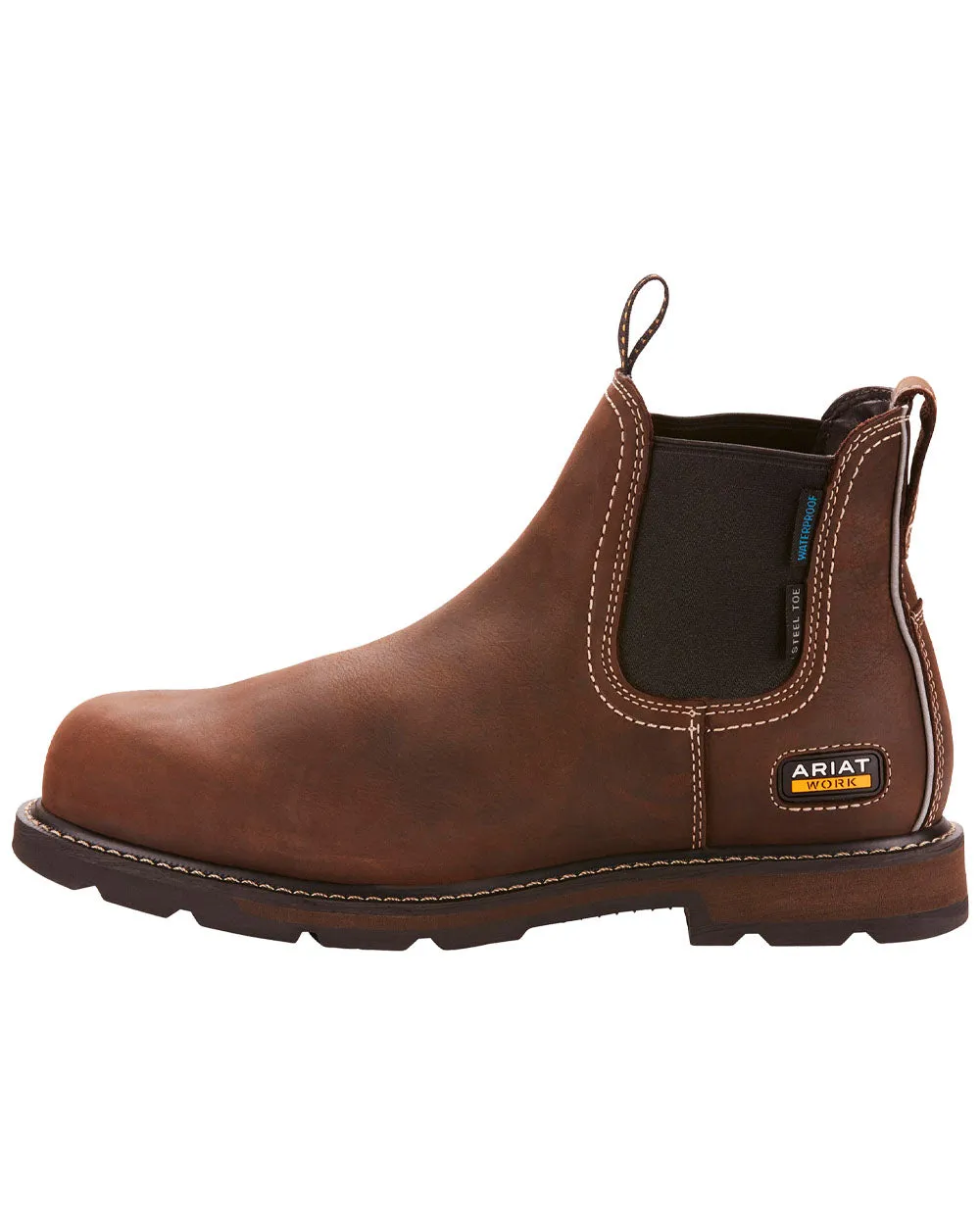 Ariat Mens Groundbreaker Safety Steel Toe Work Boots