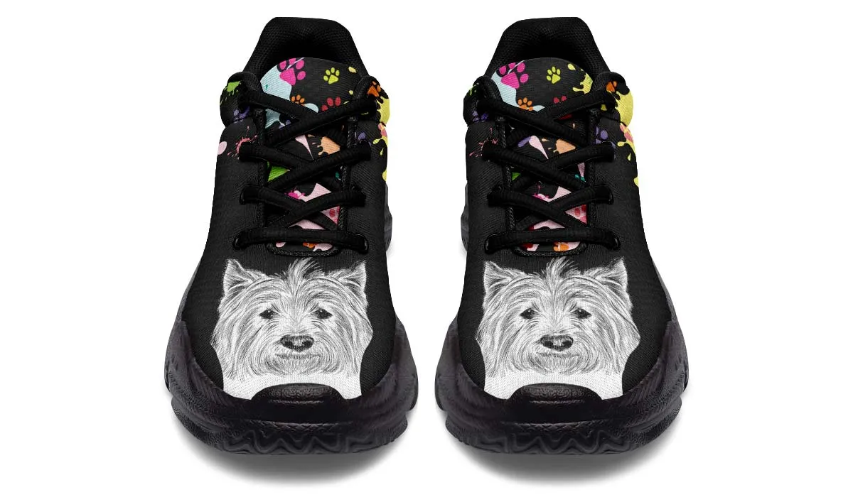 Artsy Westie Chunky Sneakers