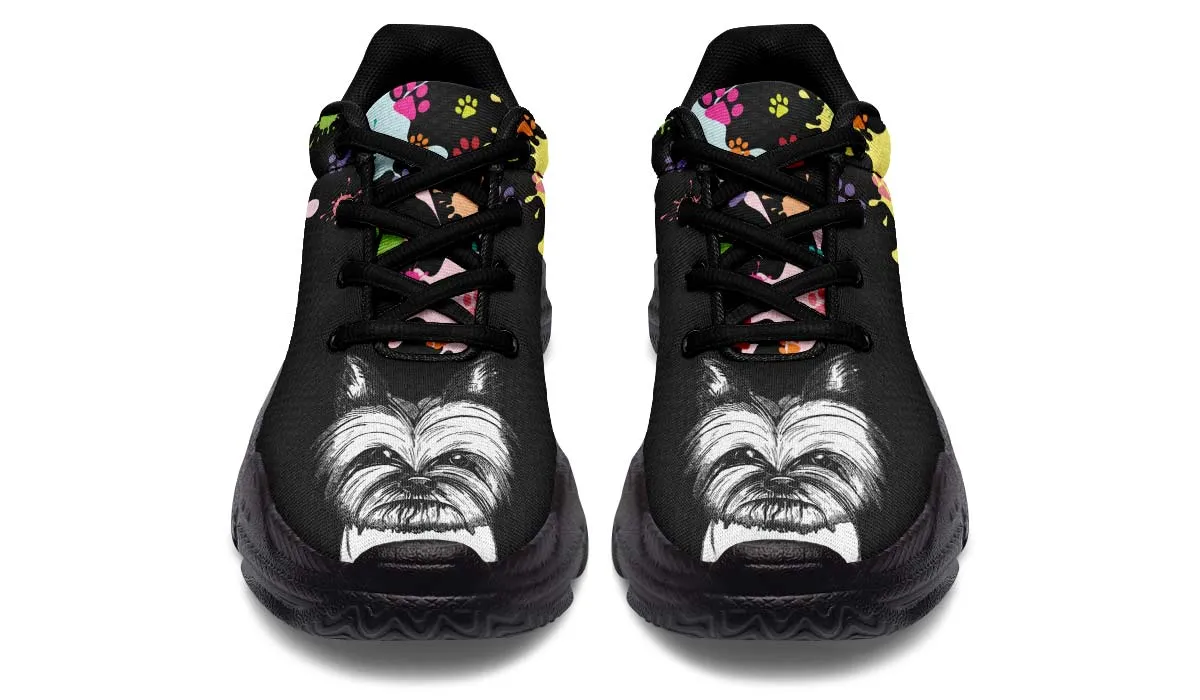 Artsy Yorkie Chunky Sneakers