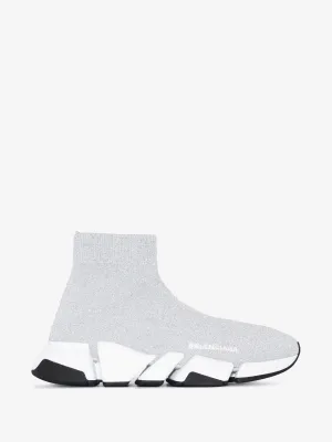 Balenciaga Grey Sock Speed Sneakers