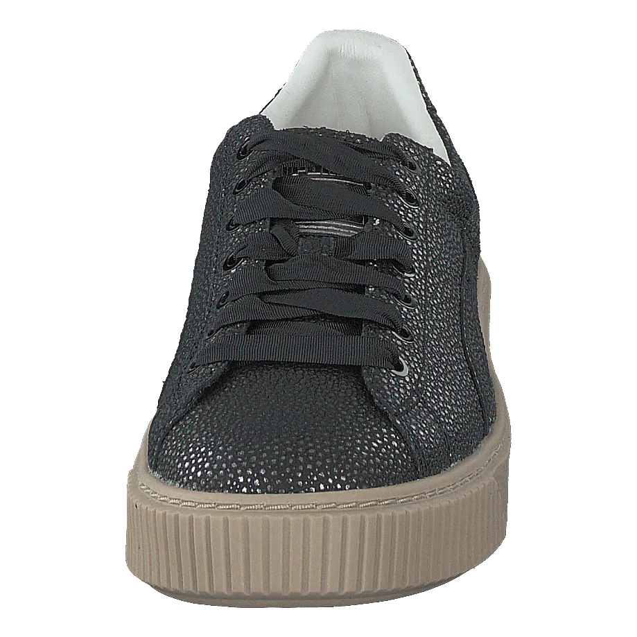 Basket Platform Lux Womens Black