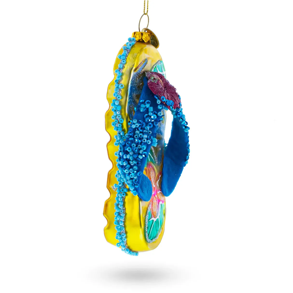 Beaded Flip Flops Ornament PS