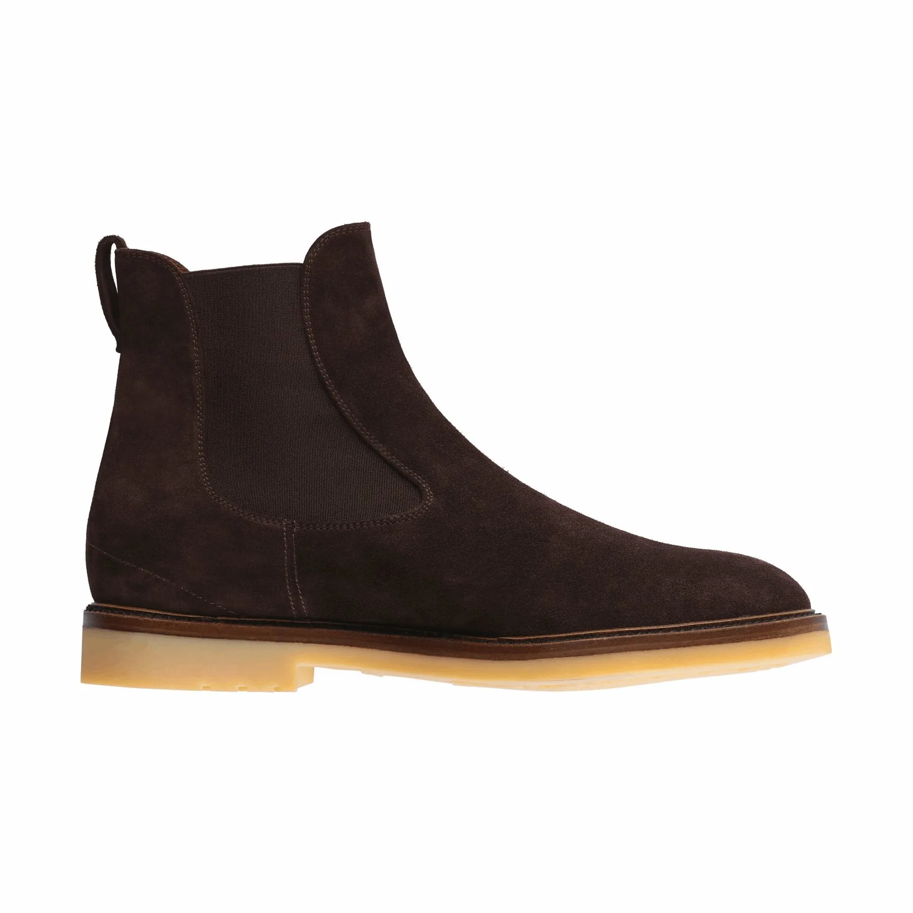 Beatle Walk Suede Chelsea Boots in Brown