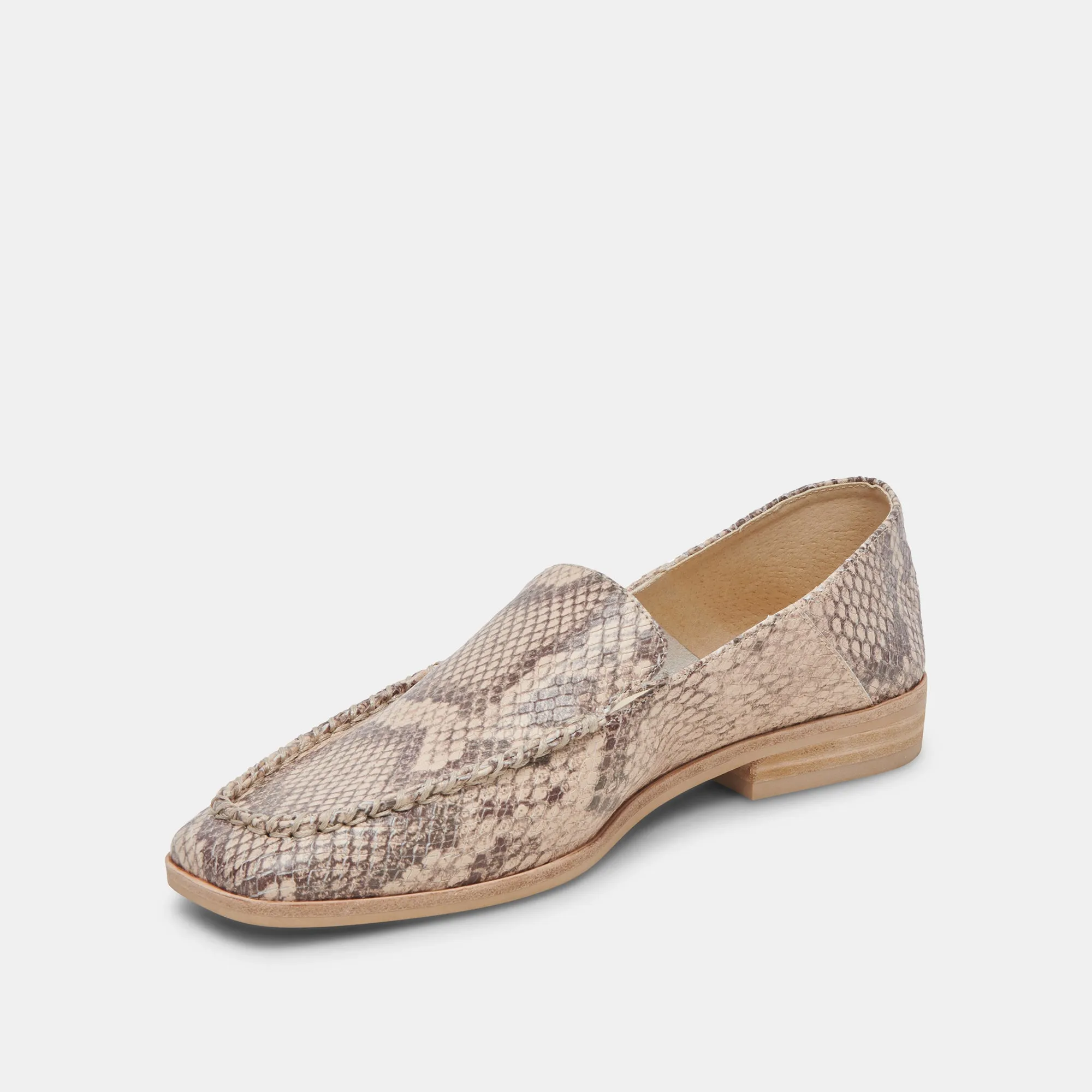 BENY FLATS SAND SNAKE EMBOSSED