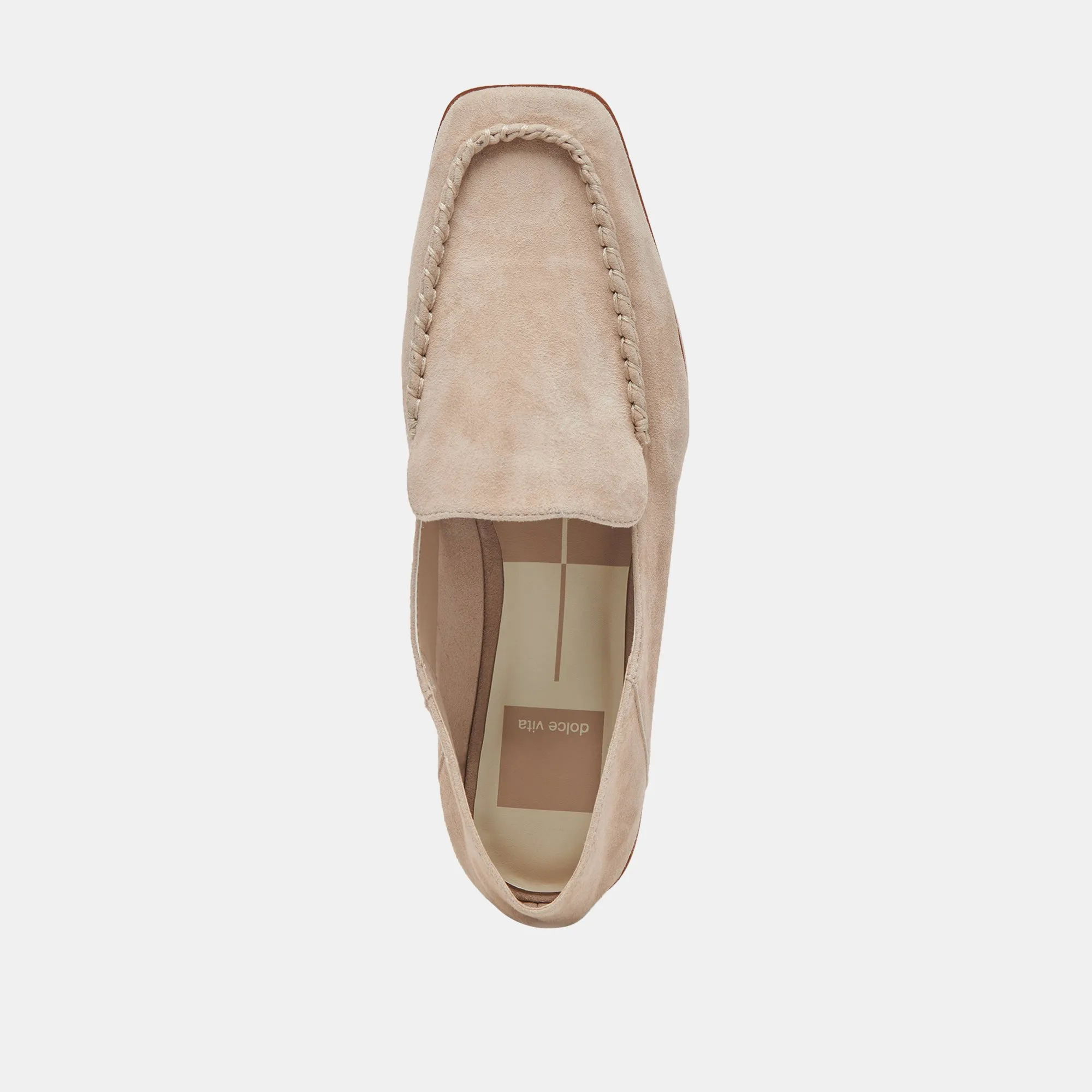 BENY FLATS TAUPE SUEDE