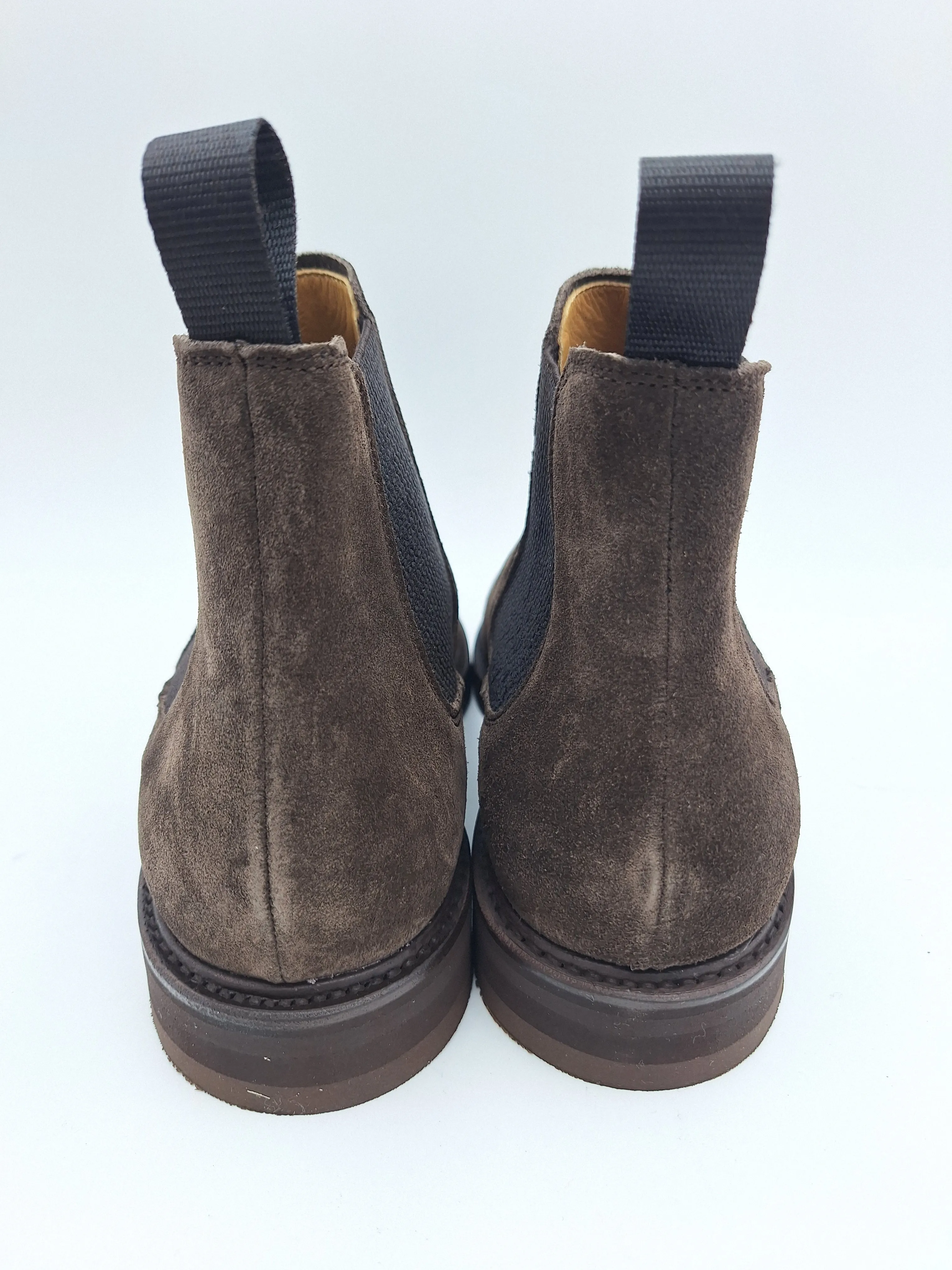 Berwick 1707 chelsea boot uomo in camoscio