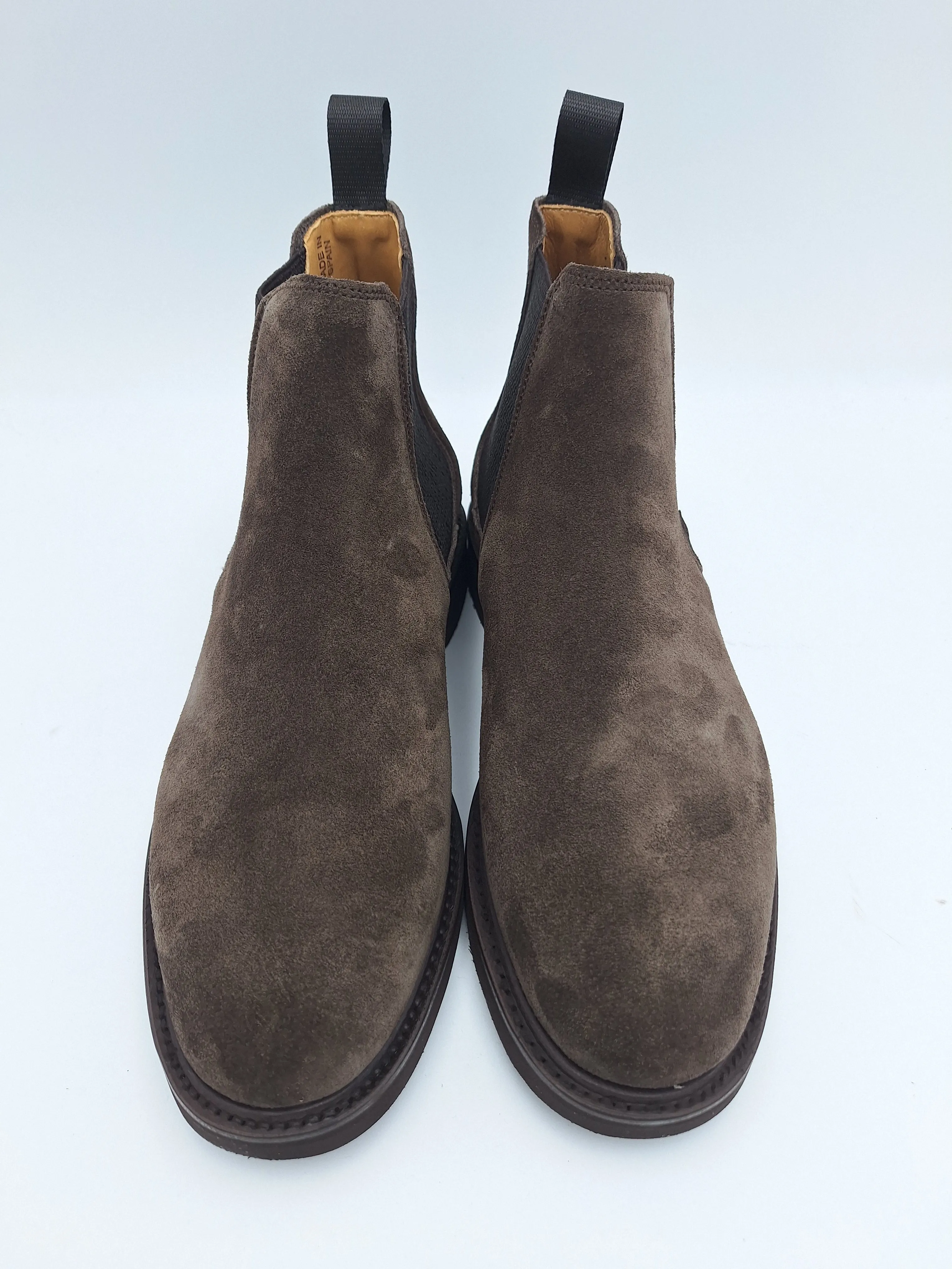 Berwick 1707 chelsea boot uomo in camoscio