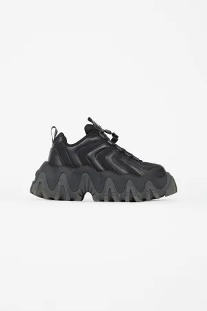 Black Halo Chunky Platform Sneaker