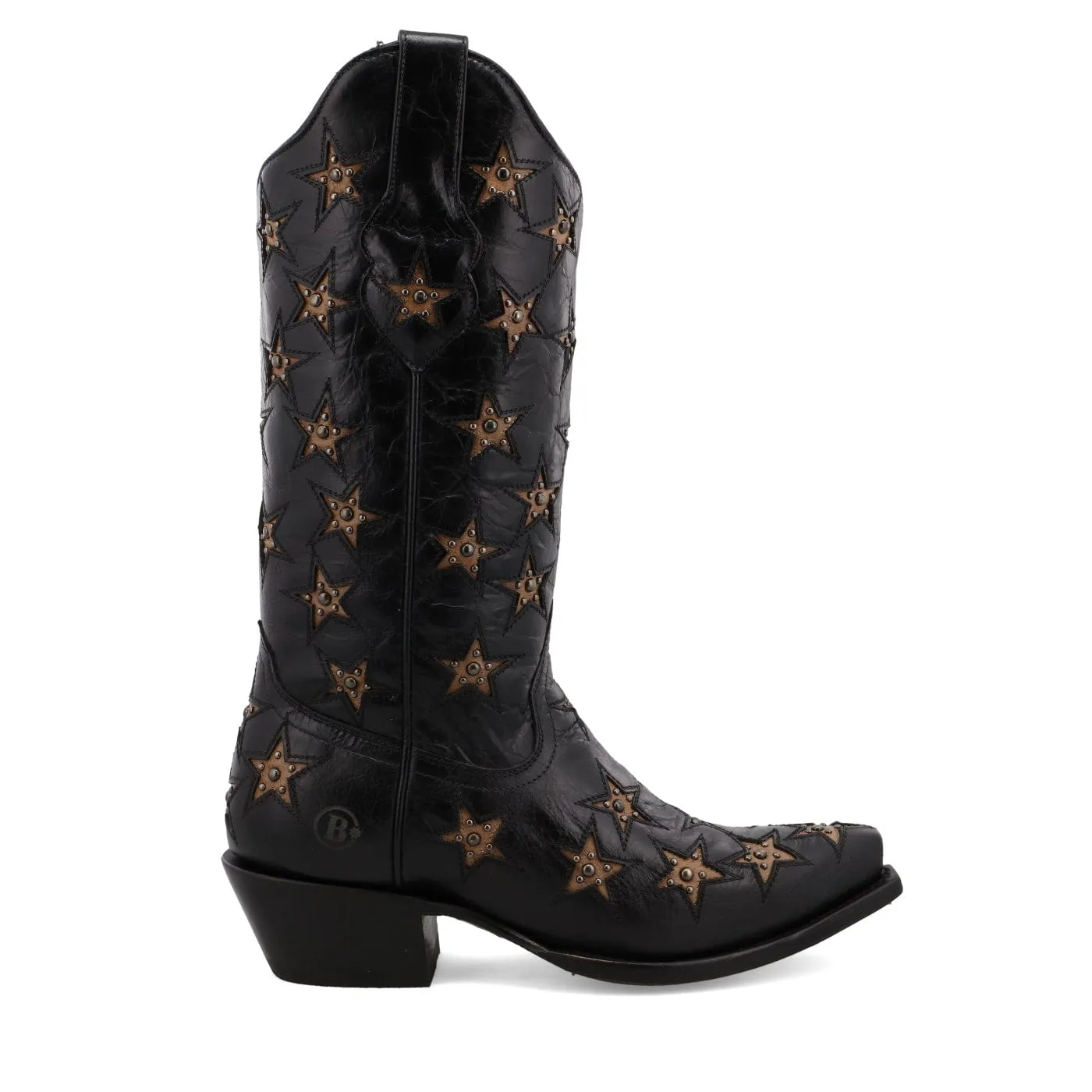 Black Star Women's Marfa Black Boots WBSN012