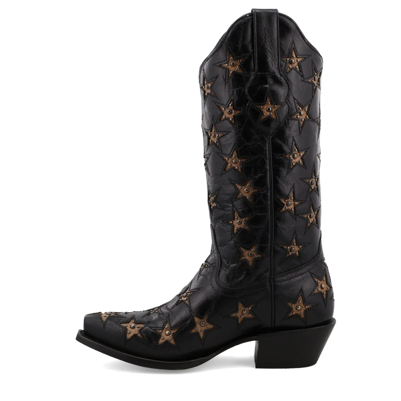 Black Star Women's Marfa Black Boots WBSN012