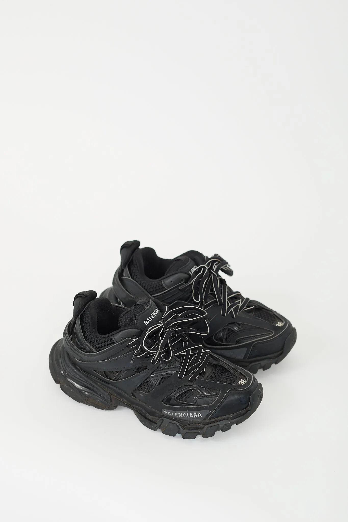 Black Track Chunky Sneaker