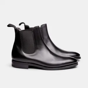 Blaine Wholecut Chelsea Black Calf