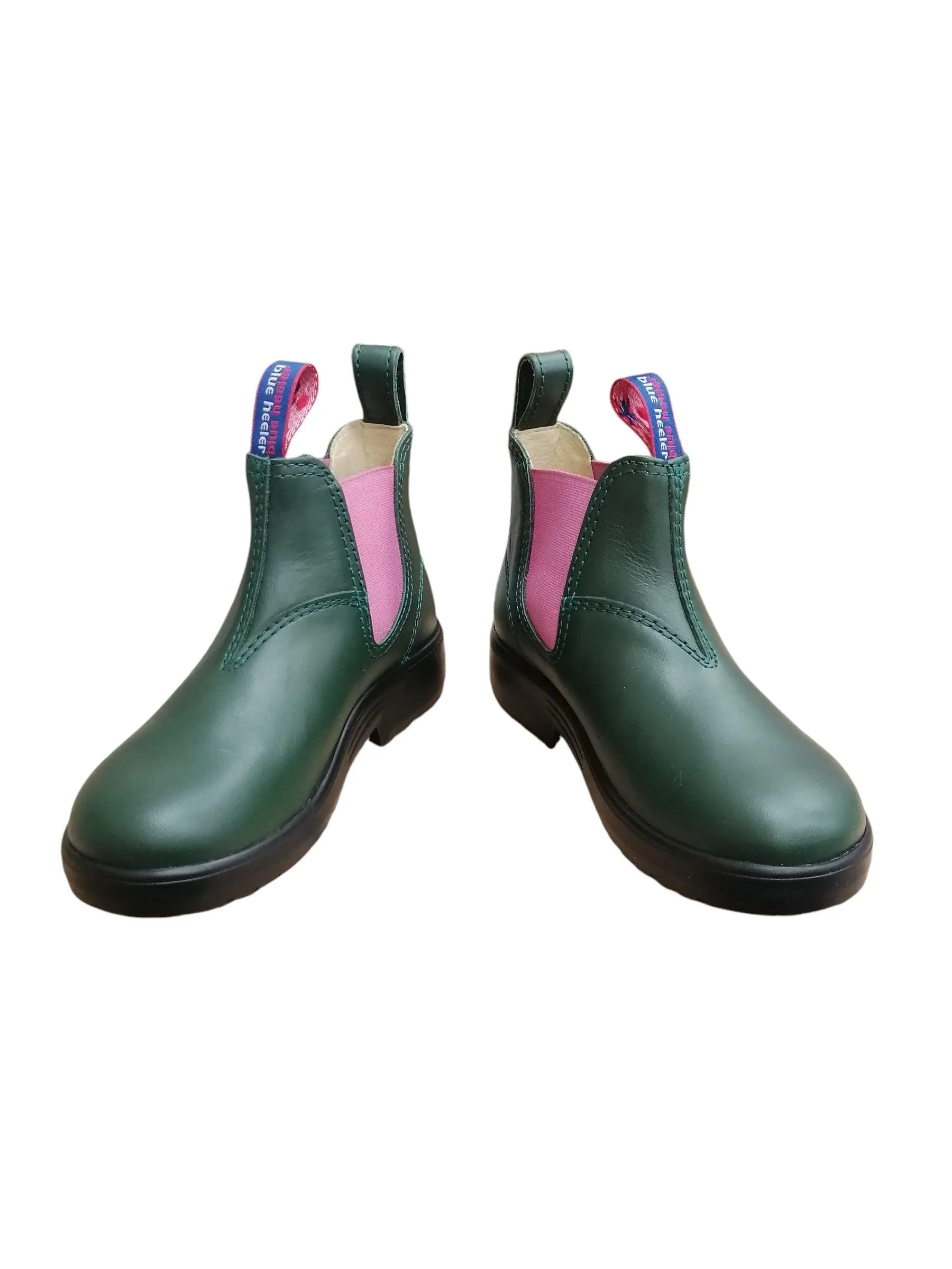 Blue Heeler- OUTBACK KIDS chelsea boots green/mauve