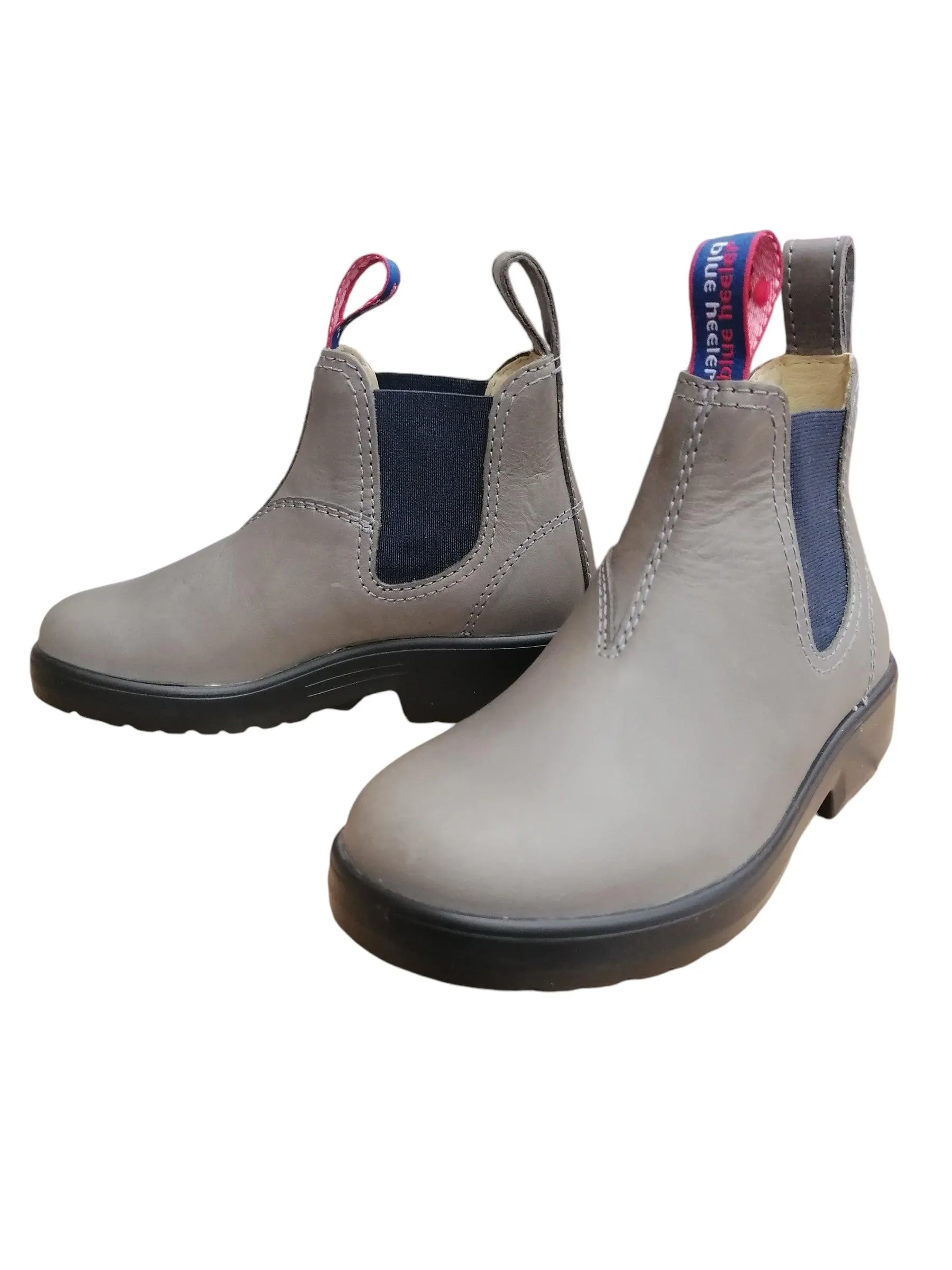 Blue Heeler- OUTBACK KIDS chelsea boots grey/navy