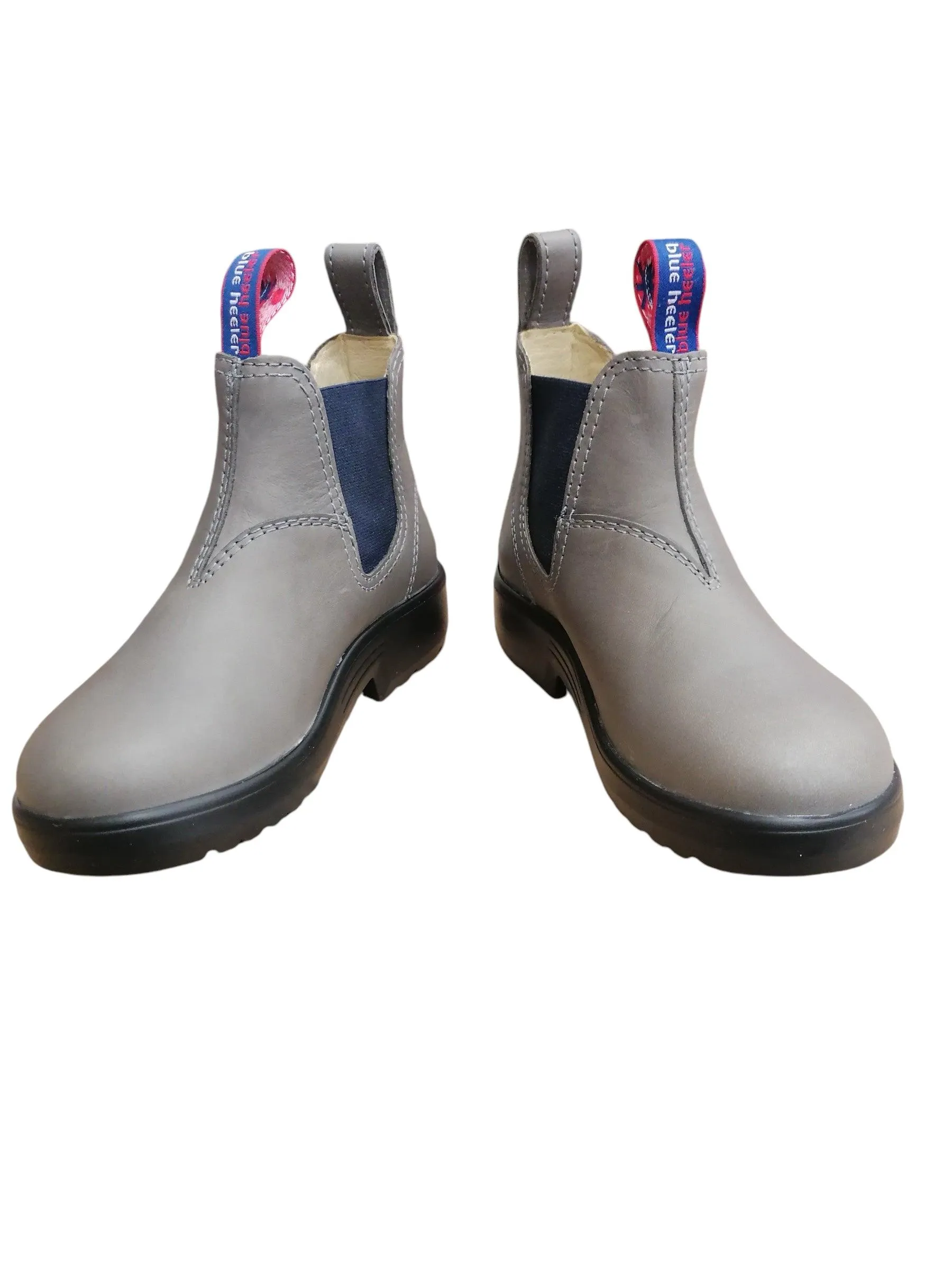 Blue Heeler- OUTBACK KIDS chelsea boots grey/navy