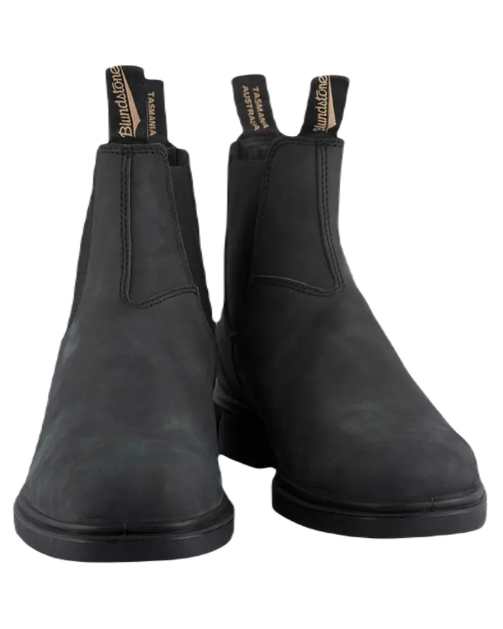 Blundstone 1308 Rustic Black Leather Chelsea Boots