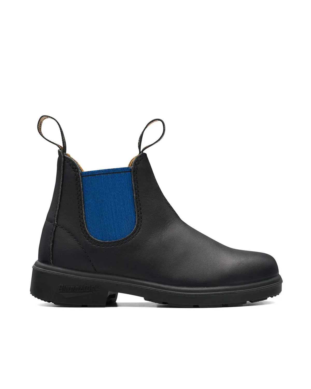 Blundstones Kids 580 Black mit blauem Einsatz