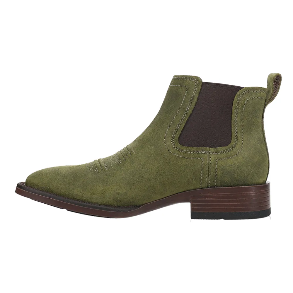 Booker Ultra Western Square Toe Chelsea Boots