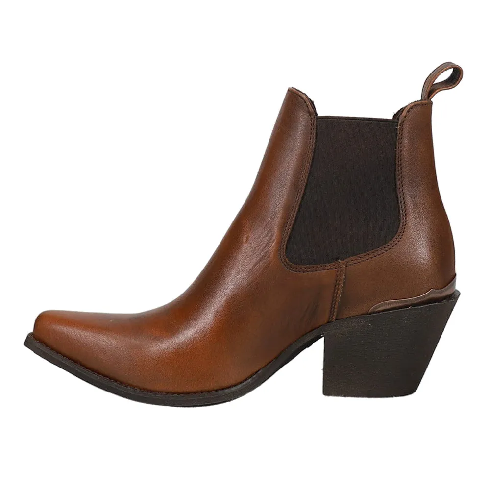 Bradley Pointed Toe Western Booties