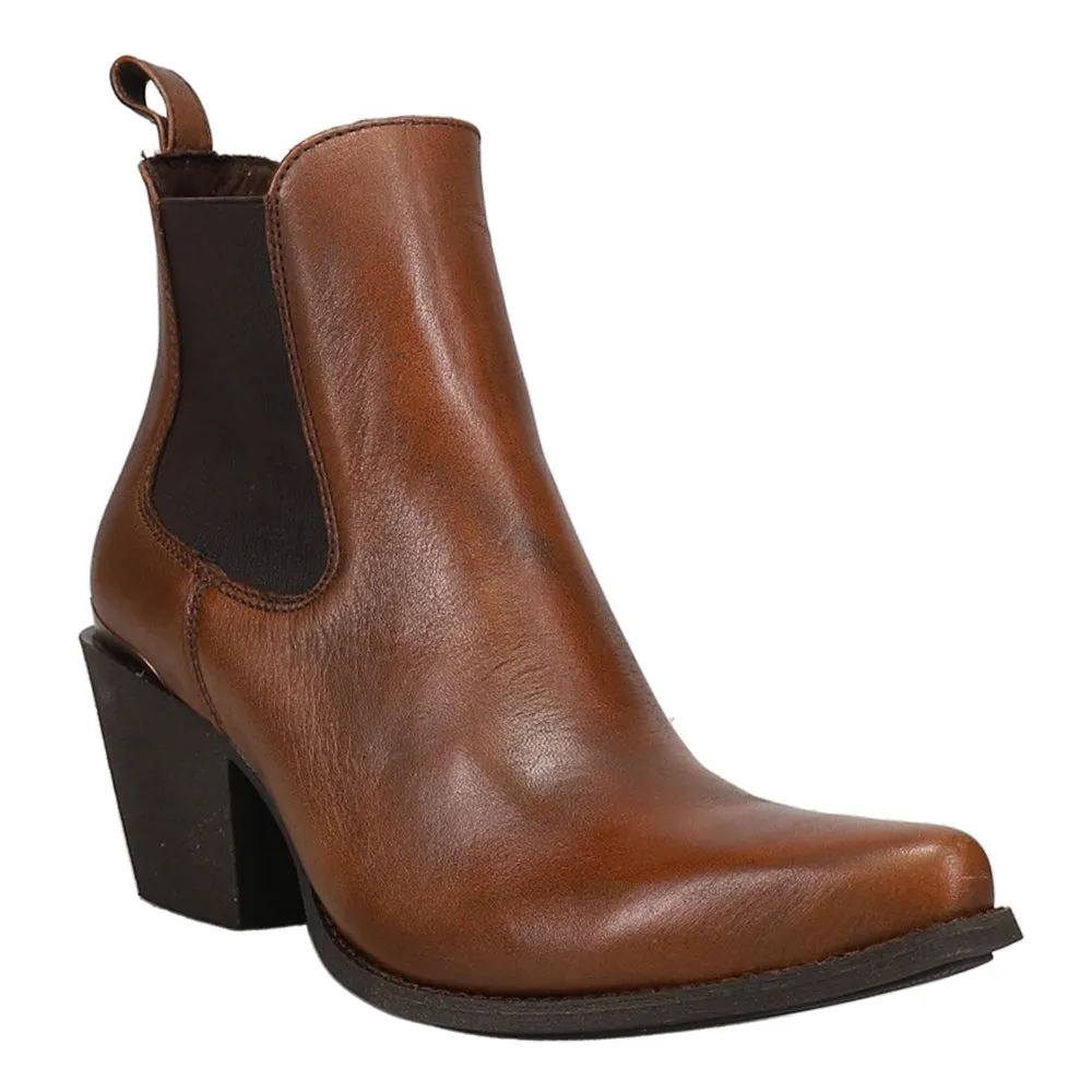 Bradley Pointed Toe Western Booties