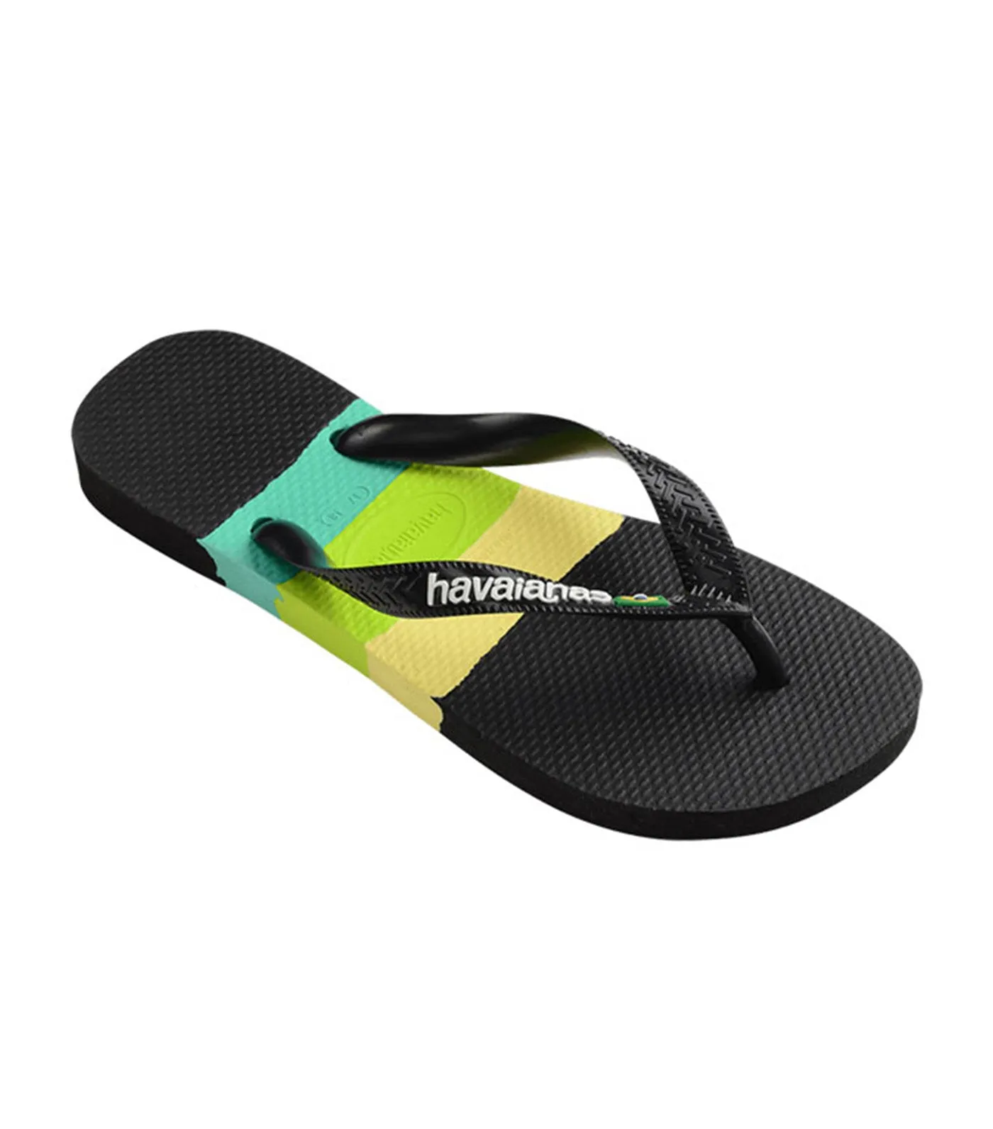 Brasil Tech Flip Flops Black