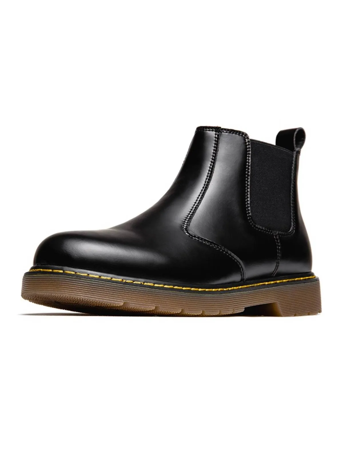 British-Style Mid-Cut Chelsea Boots