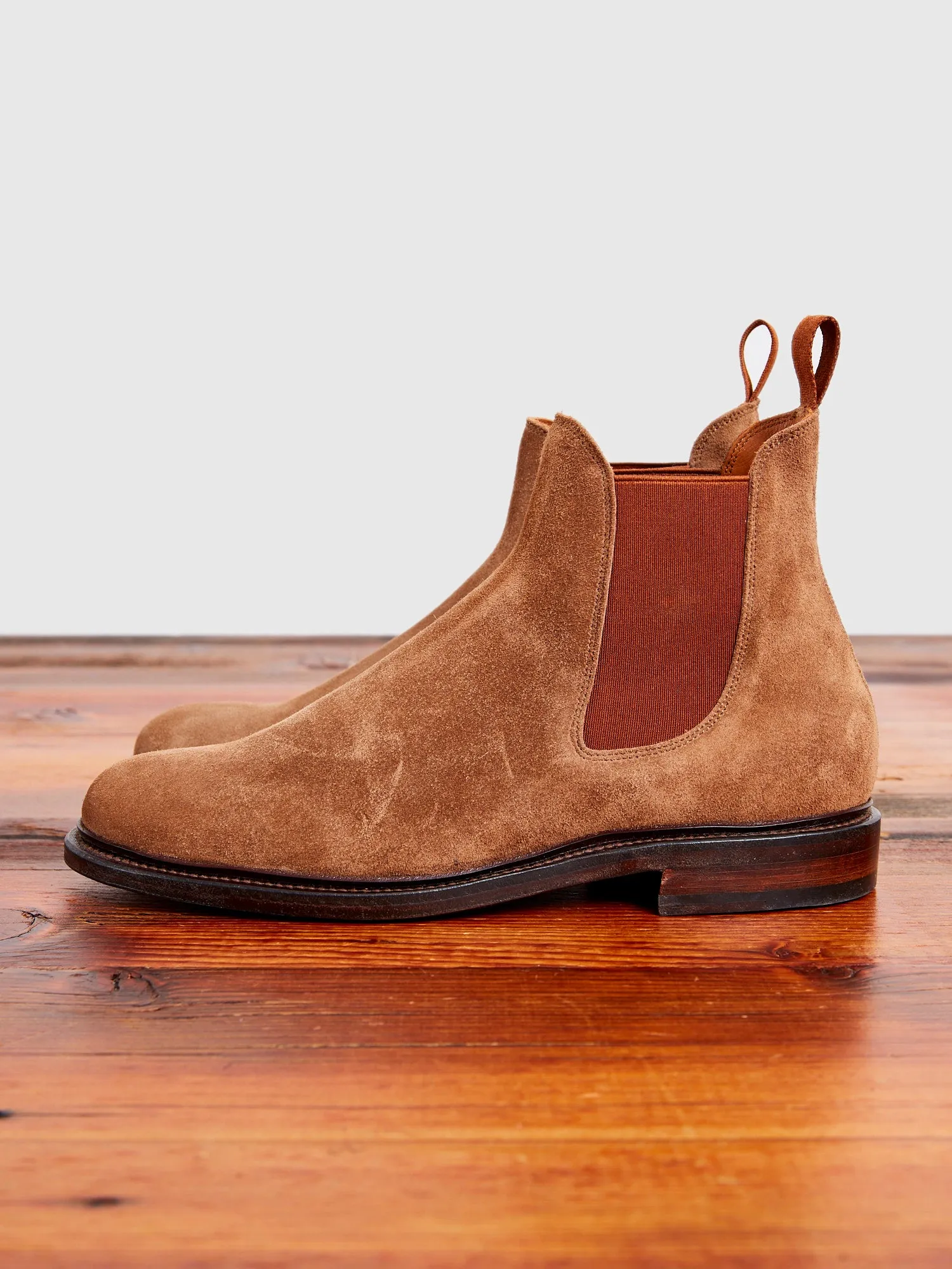 Chelsea Boot 2030 in Acero Janus Calf Suede