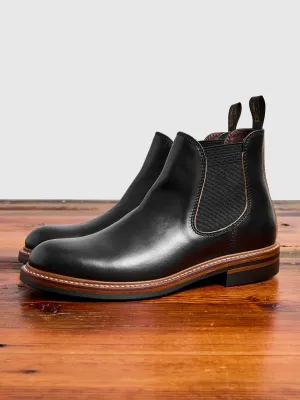 Chelsea Boot in Horween Chromexcel Black