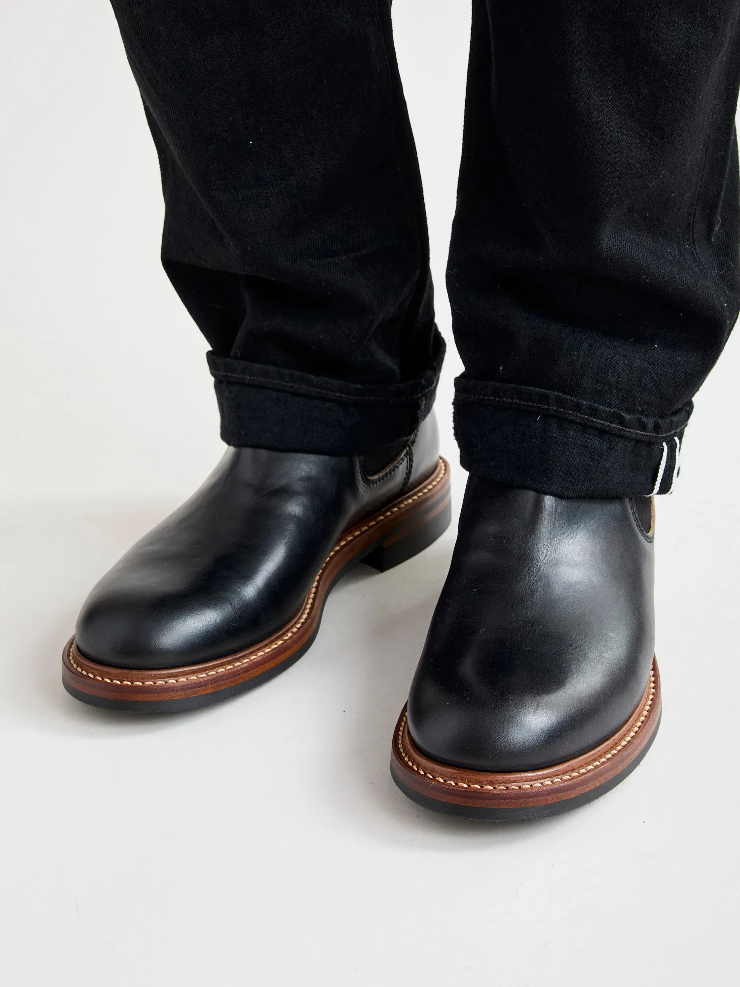 Chelsea Boot in Horween Chromexcel Black