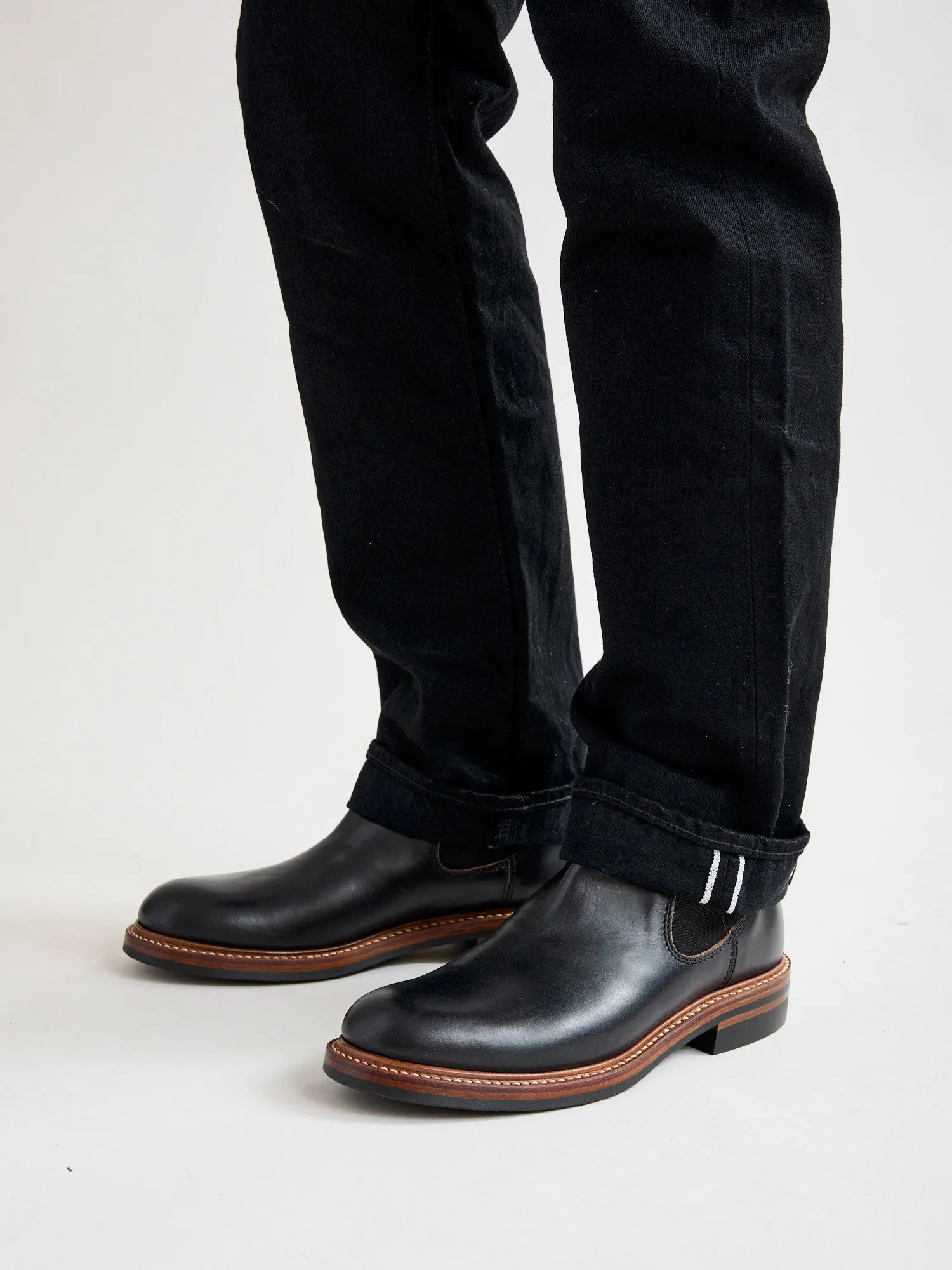 Chelsea Boot in Horween Chromexcel Black