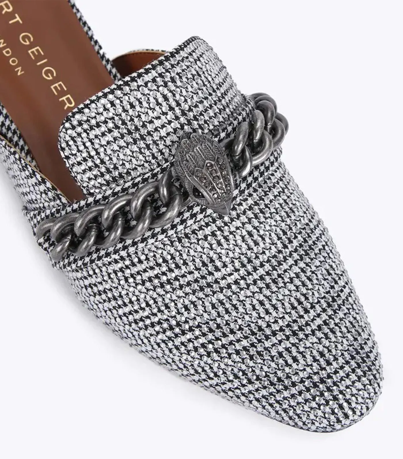 Chelsea Mule Silver