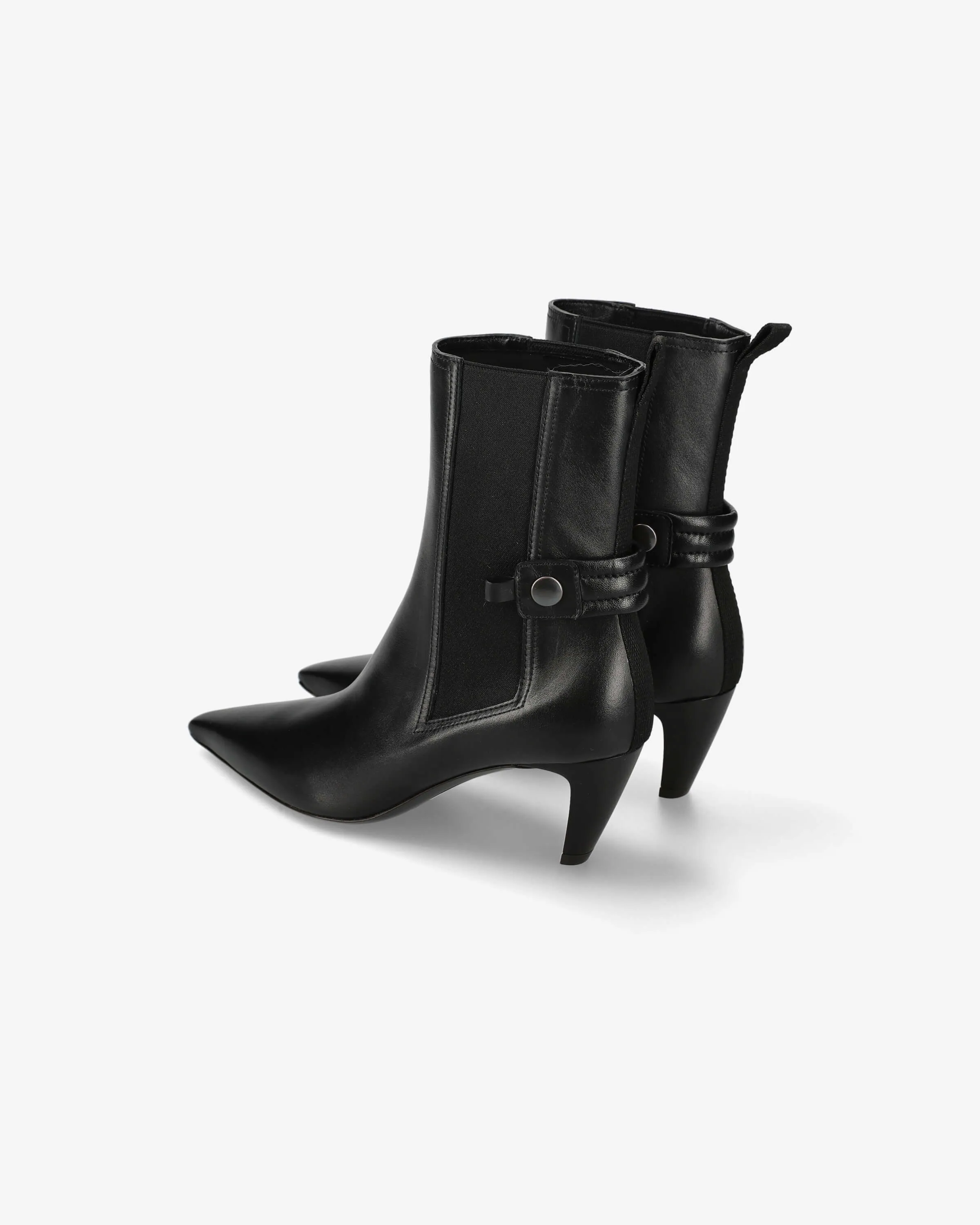 Cher ankle boots with buckle M6803A Garda Nero