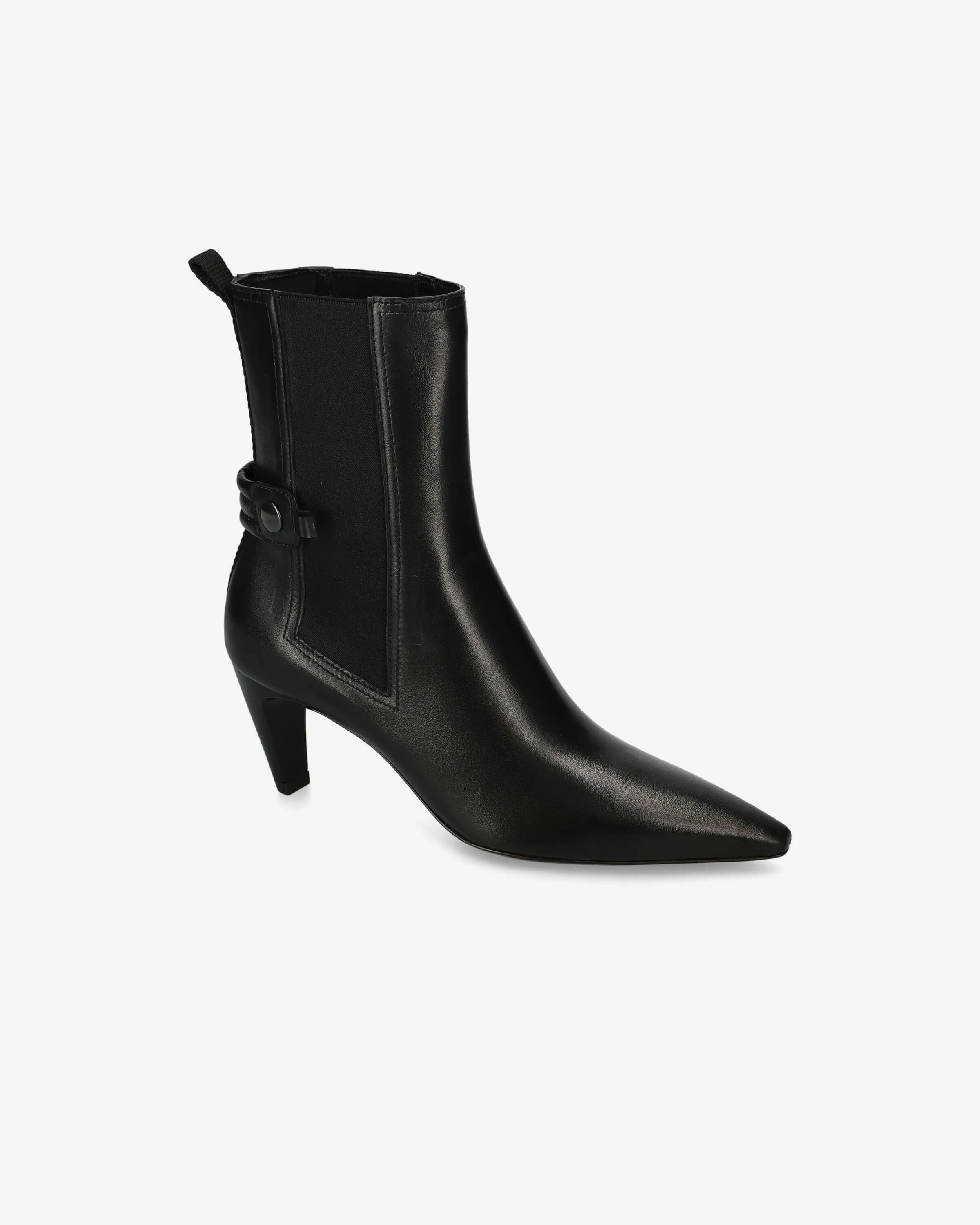 Cher ankle boots with buckle M6803A Garda Nero