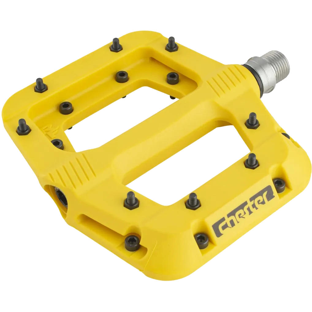 Chester 9/16 Platform Pedal - Yellow