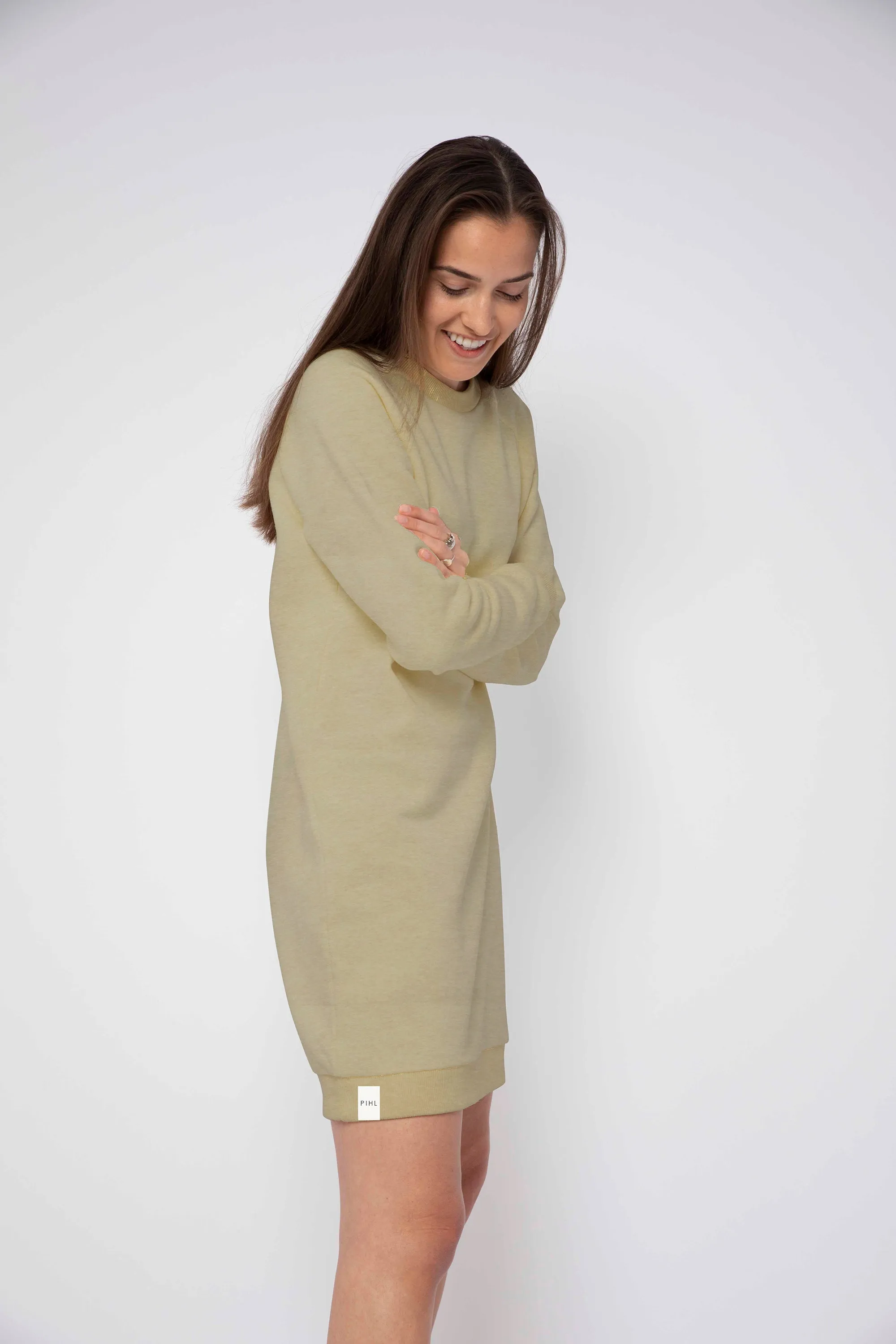 Comfy Dress - Green Melange