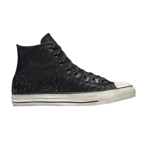 Converse John Varvatos x Chuck Taylor All Star Studded Hi 'Black Beluga' Sneakers, Black