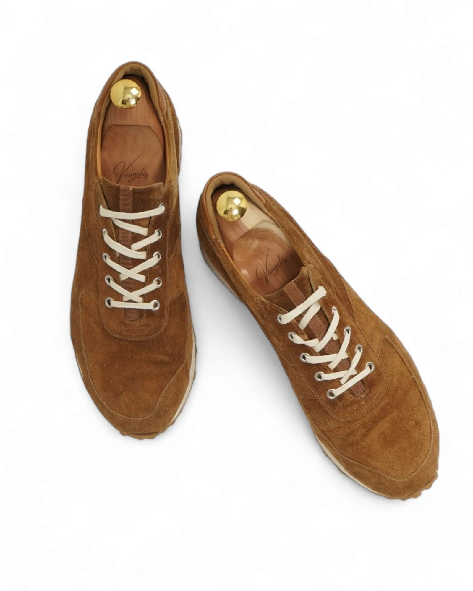 C.QP - Brown Suede Sneakers EU 42