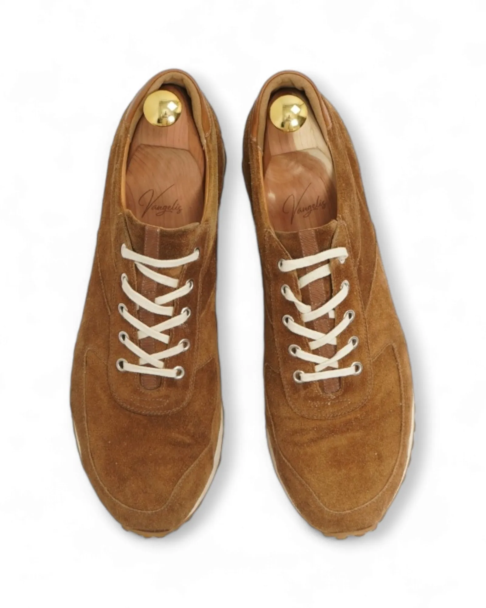 C.QP - Brown Suede Sneakers EU 42