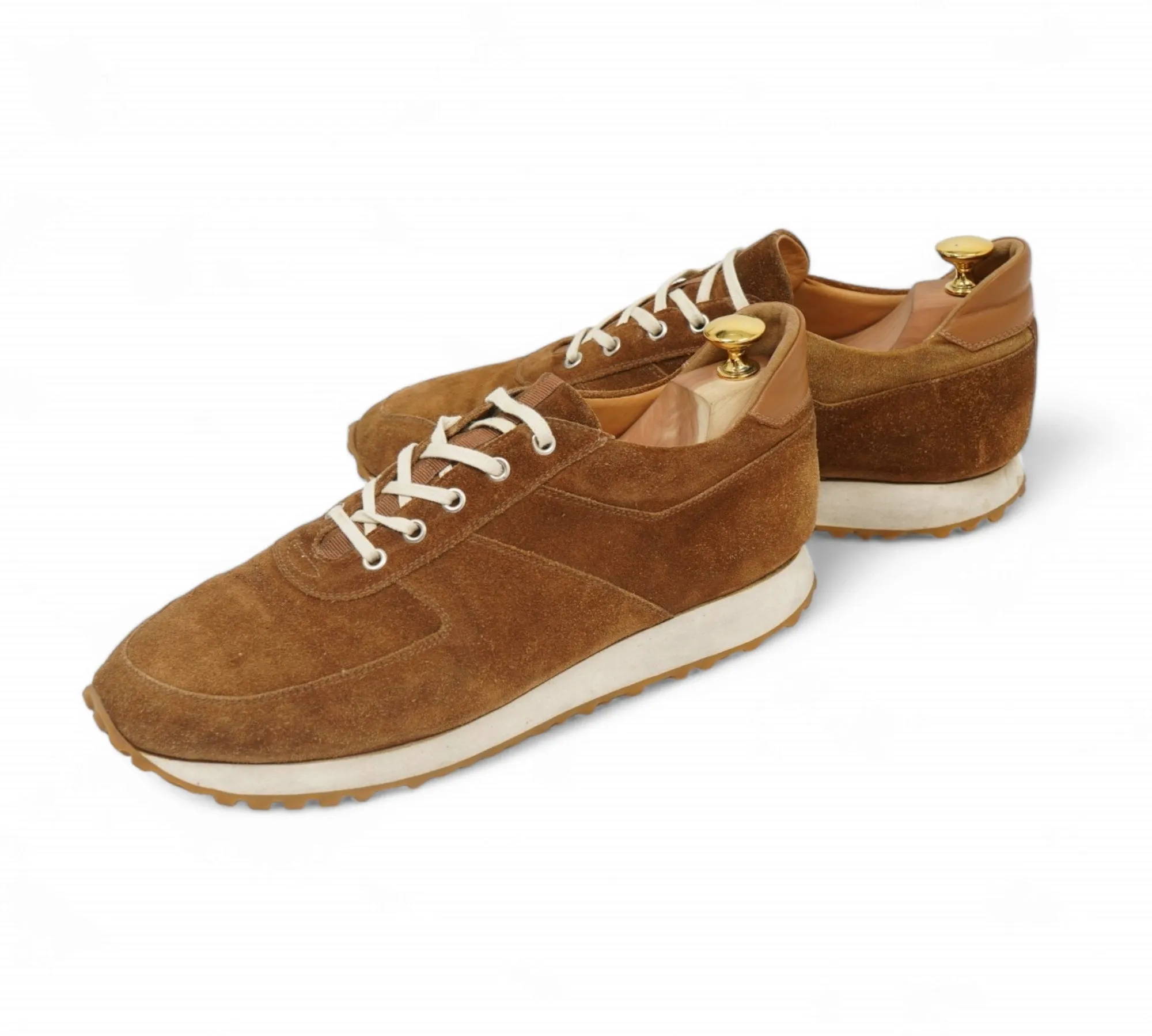 C.QP - Brown Suede Sneakers EU 42