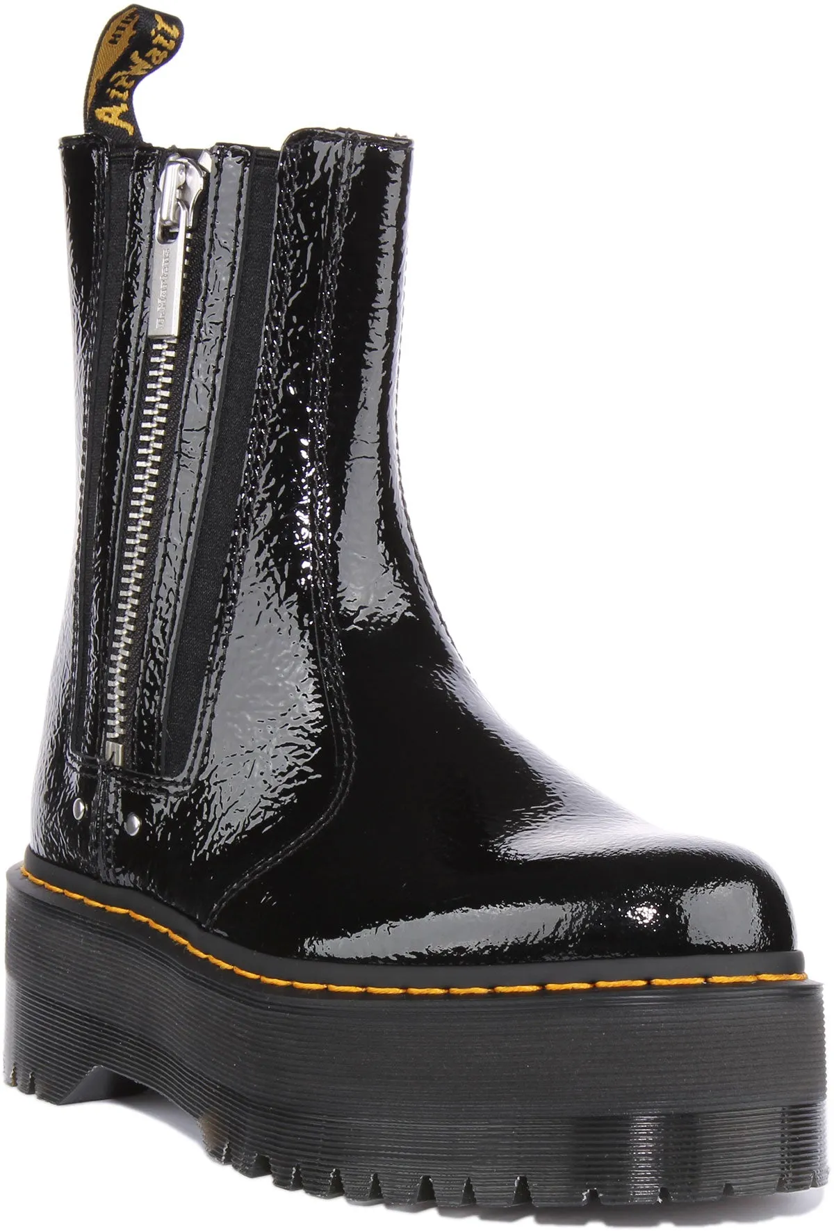 Dr Martens 2976 Max In Black Patent For Women