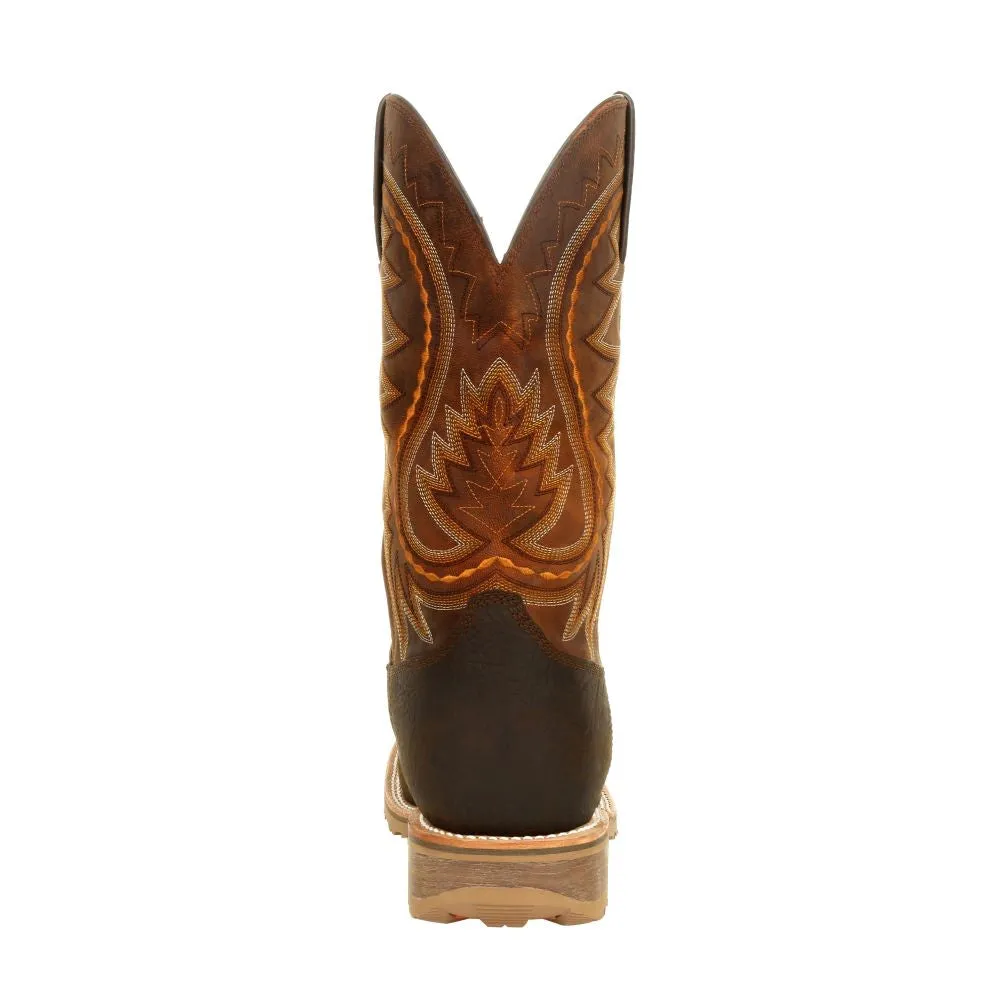 'Durango' Men's 12" Maverick Pro™ WP Western Work - Cimarron Brown