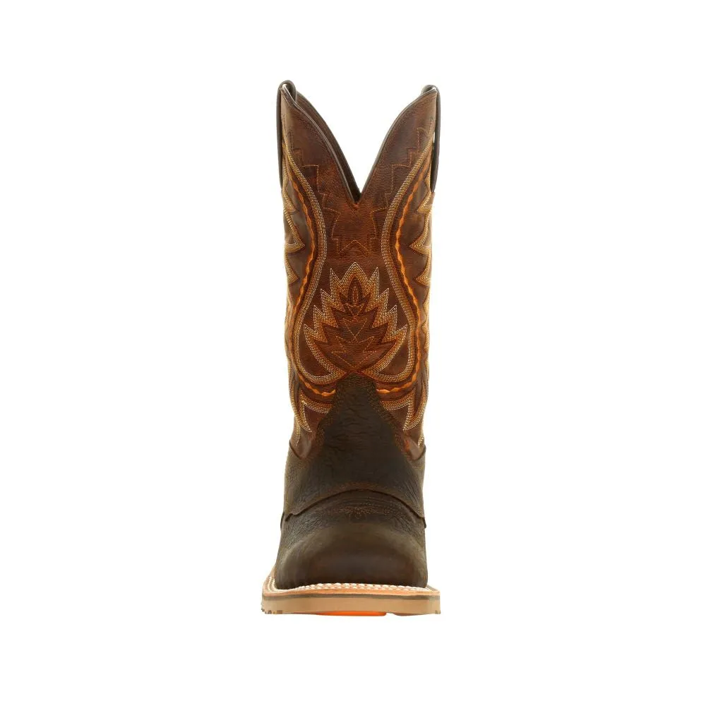 'Durango' Men's 12" Maverick Pro™ WP Western Work - Cimarron Brown