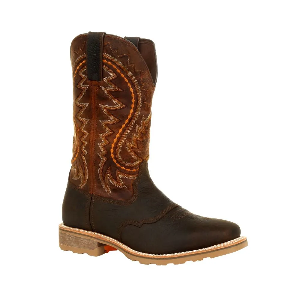 'Durango' Men's 12" Maverick Pro™ WP Western Work - Cimarron Brown