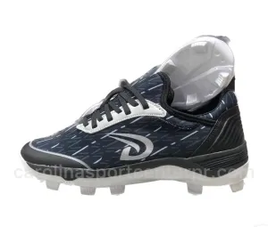 DUX SPORTS TPU MOLDED BASEBALL CLEAT BLACK