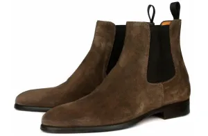 Eastwood Chelsea Boot Mocha Brown Suede