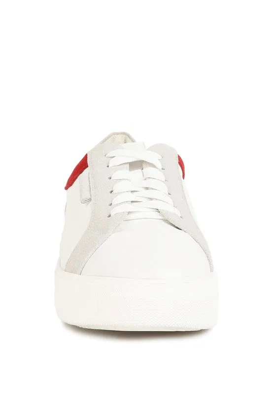 Endler Color Block Leather Sneakers - online exclusive