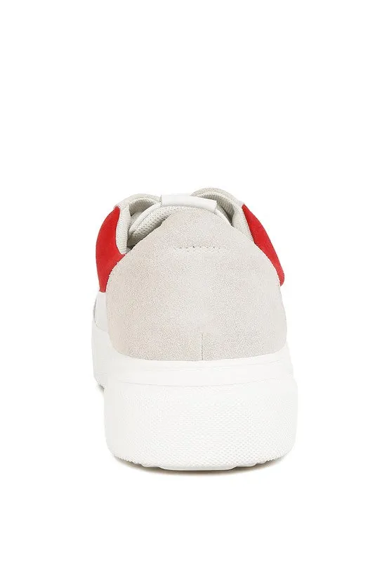 Endler Color Block Leather Sneakers - online exclusive