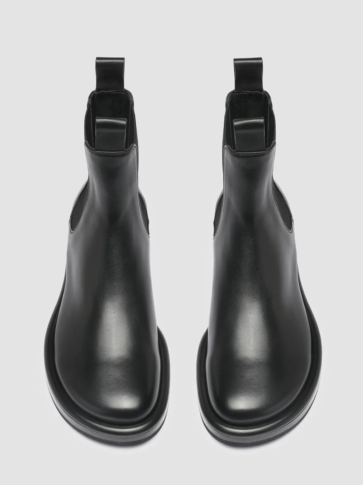 ERA 001 - Black Leather Chelsea Boots