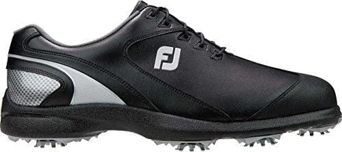 FootJoy Men's Sport LT Golf Shoes 58038 - Black/Silver - 11 - Medium